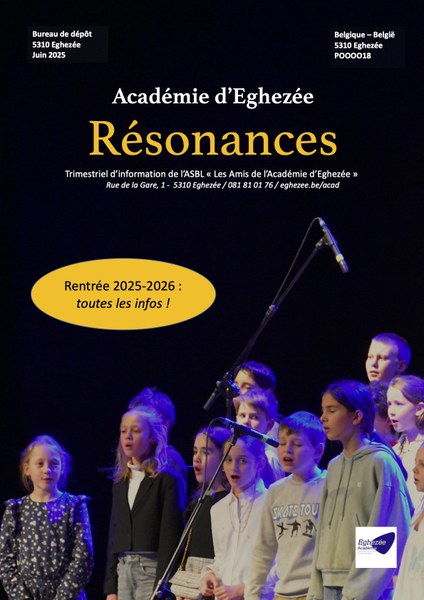 1 Couverture Résonances Eté 2025
